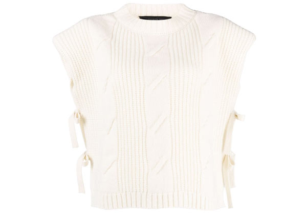 Chunky-knit sweater vest jumper - Federica Tosi